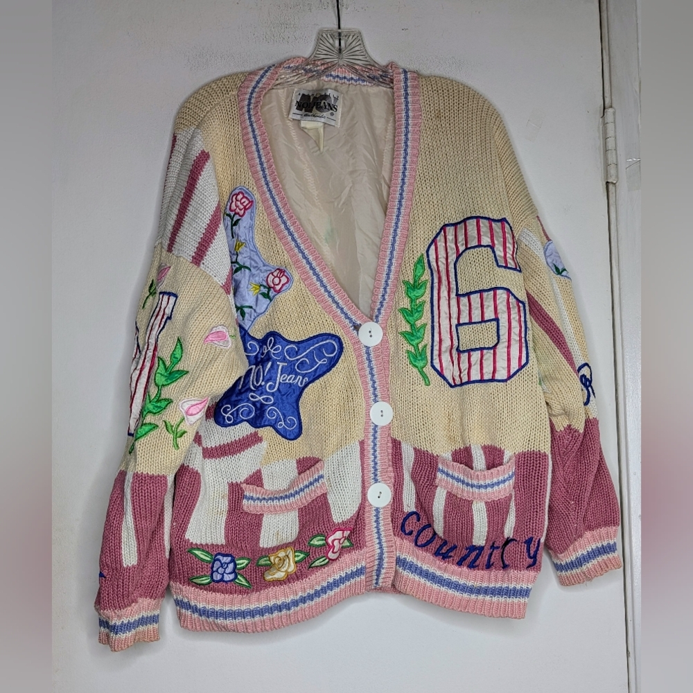 No! Jeans • Cardigan Sweater XL